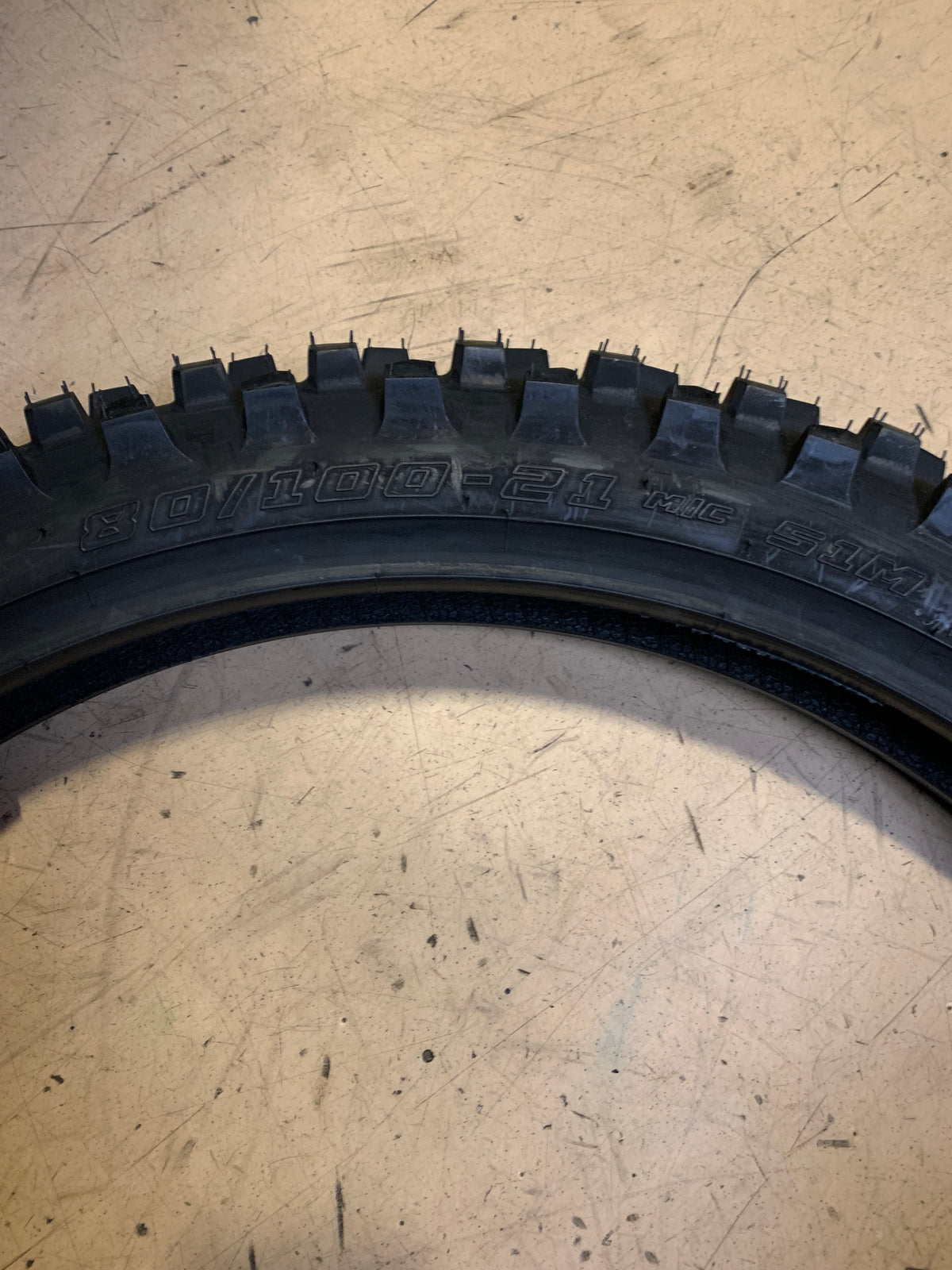 TUSK TALON BSW 80 100 21 51M FRONT DIRT BIKE TIRE ‎2104670001