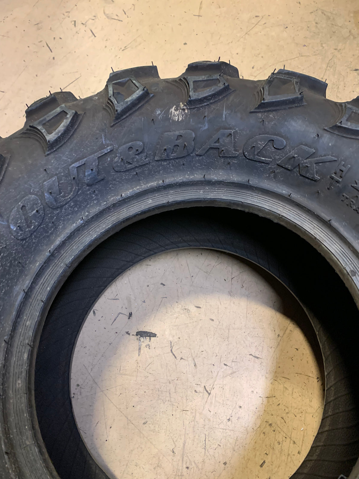 NOS STI OUT AND BACK HT BSW AT 24 10 11 6PLY ATV/UTV TIRE 241011