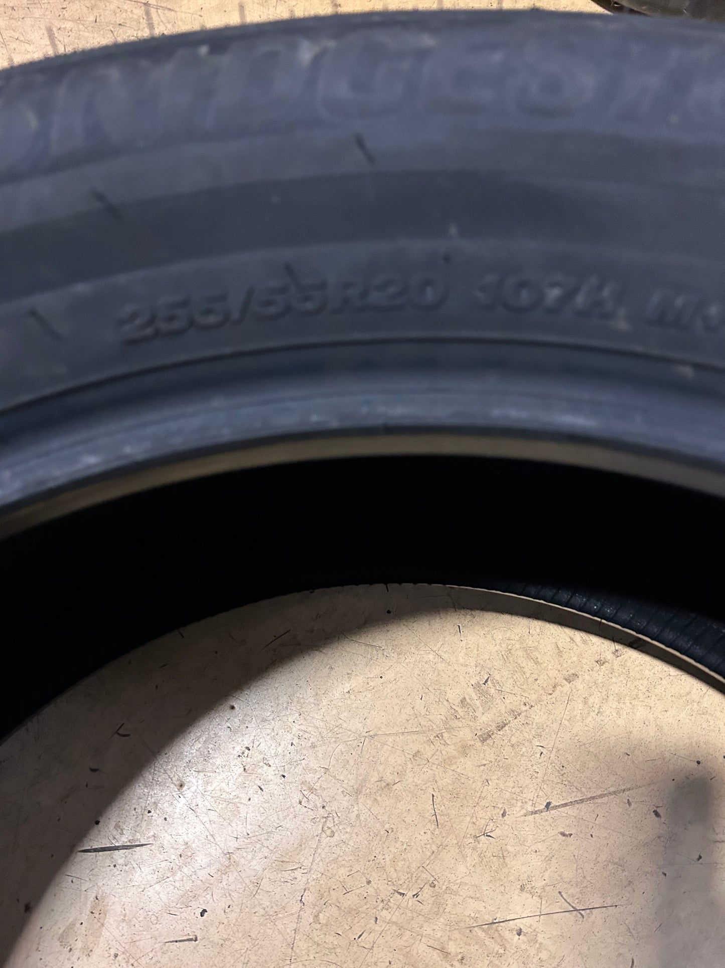 BRIDGESTONE ALENZA A/S ULTRA BSW P 255 55 20 107H ALL SEASON TIRE 012465