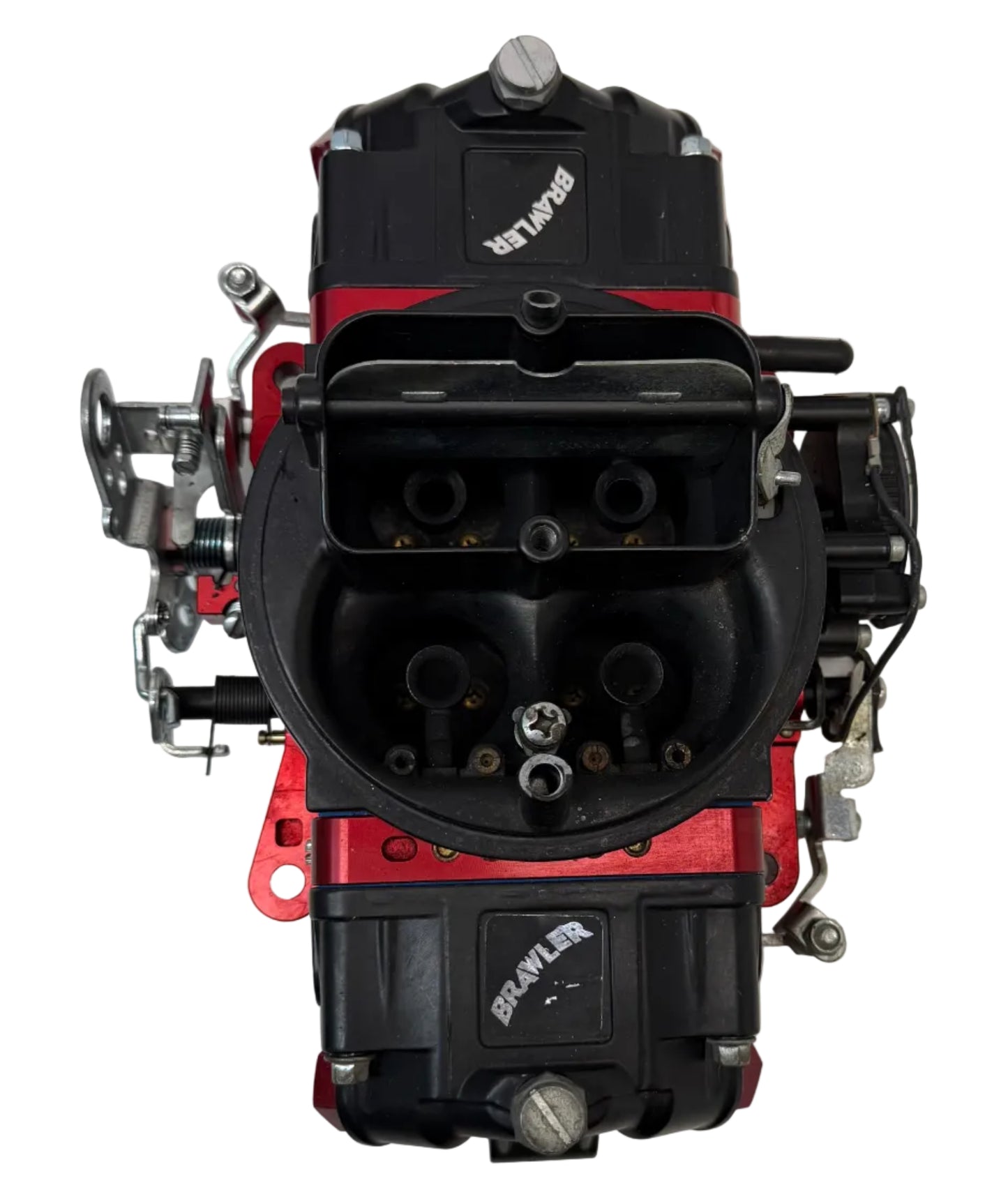 QUICK FUEL CARBURETOR CARB 750 CFM BR-67320 BRAWLER STREET MECHANICAL BLACK RED