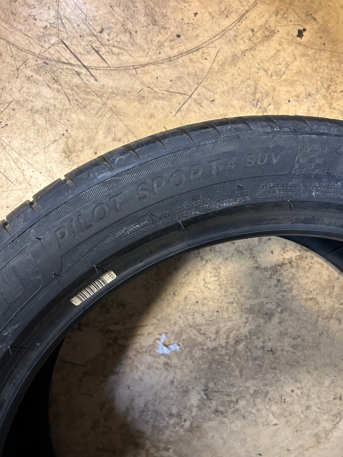 MICHELIN PILOT SPORT 4 SUV BSW P 255 45 20 105Y XL SUMMER TIRE 31053
