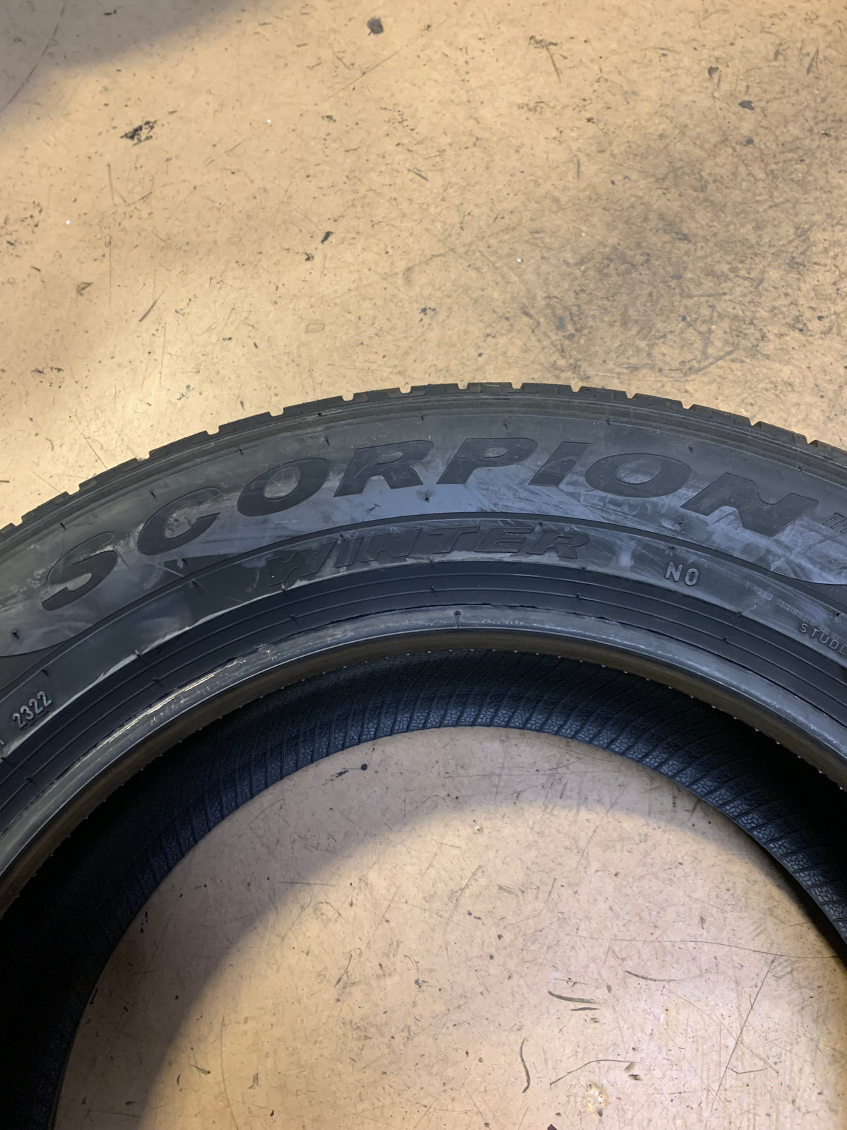 4 PIRELLI SCORPION WINTER NO BSW P 235 60 18 103V WINTER TIRE 2273100
