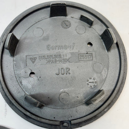 GENUINE PORSCHE 1 REP CAP 911 HUB CAPS GRAY METALLIC 993361303