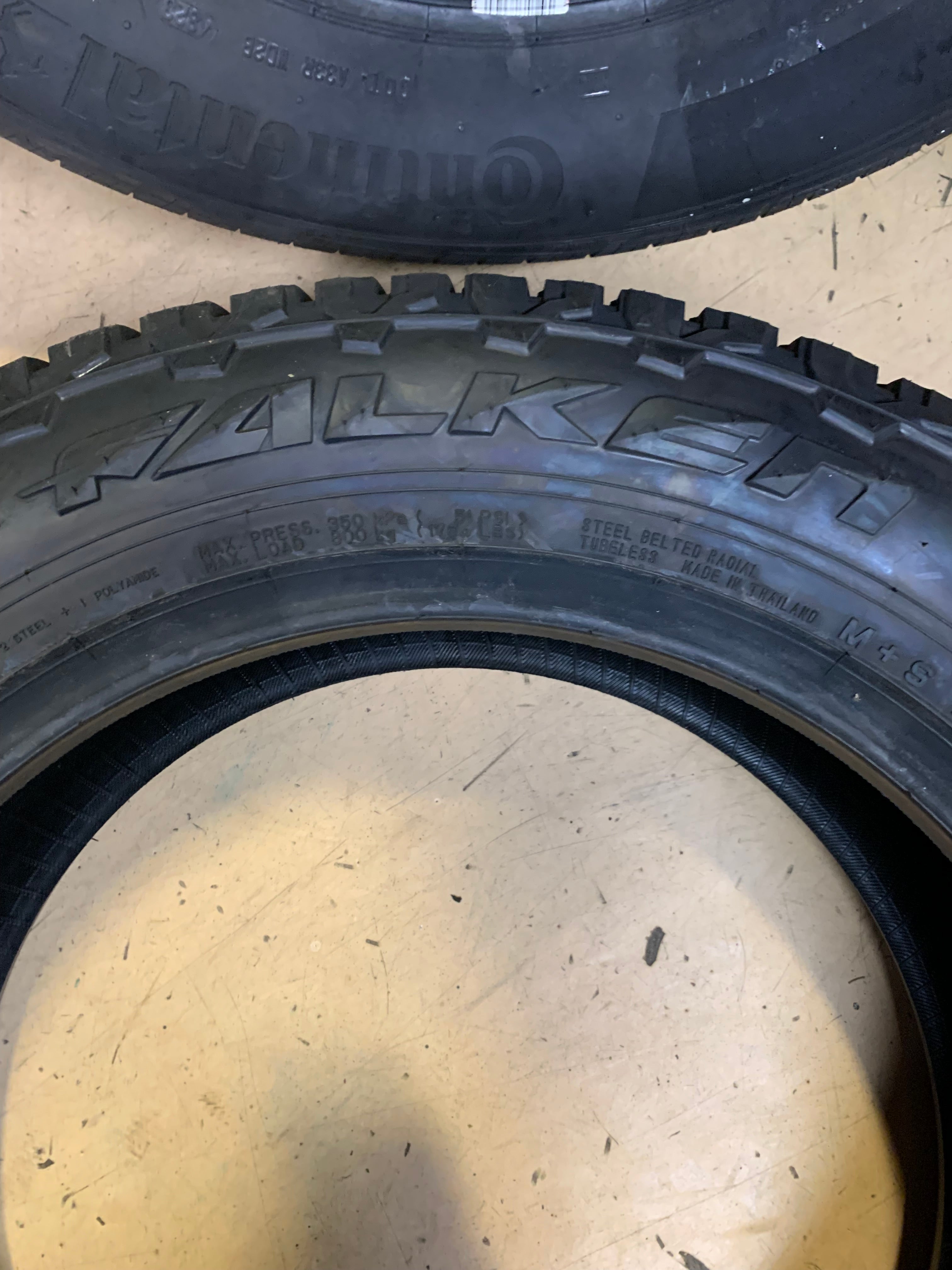 2 FALKEN WILDPEAK A/T TRAIL BSW P 225 60 18 100H ALL TERRAIN TIRE 28711826