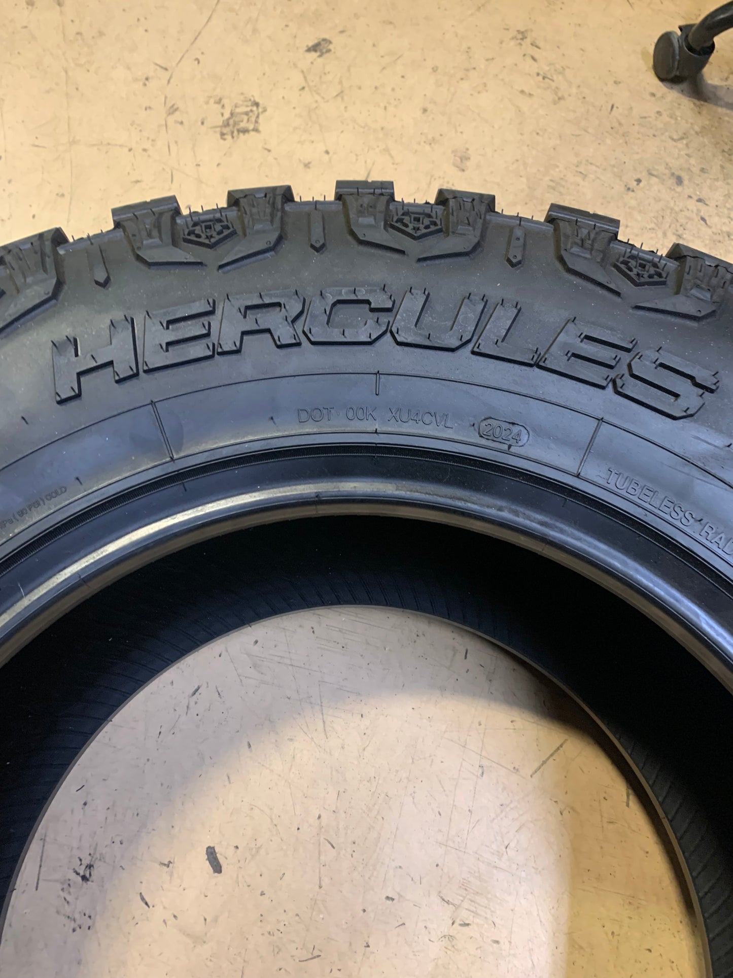 HERCULES TIS OFFROAD TT1 BSW LT 35 12.5 18 128Q 12PLY MUD TERRAIN TIRE 98534