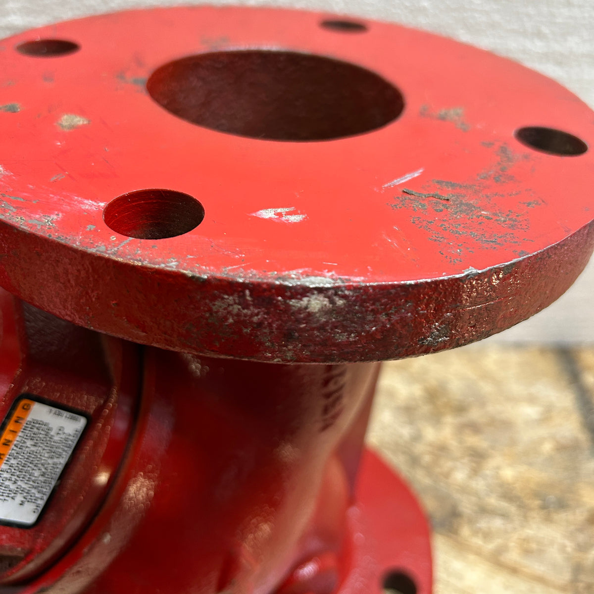 XYLEM BELL & GOSSET  3DS-3B 3" TRIPLE DUTY VALVE RED  132160