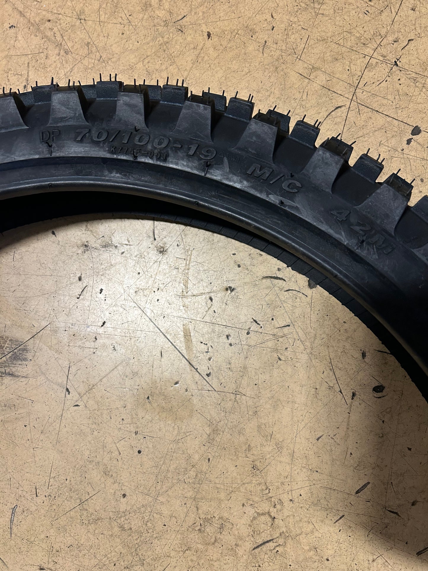 KENDA WASHOUGAL II STICKY BSW 70 100 19 42M FRONT DIRT BIKE TIRE 047751902C0S2
