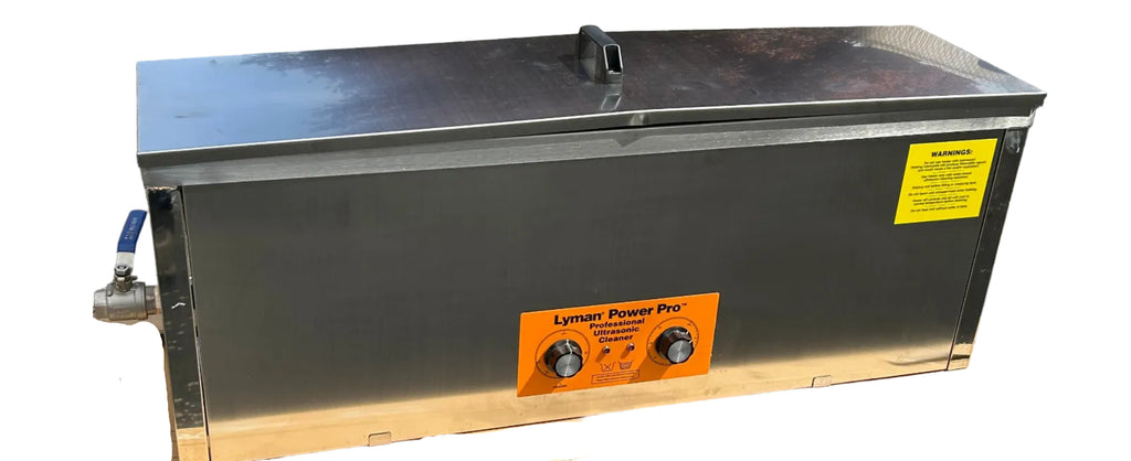 LYMAN 7631734 TURBO SONIC POWER PROFESSIONAL ULTRASONIC CASE CLEANER SILVER 70 LBS