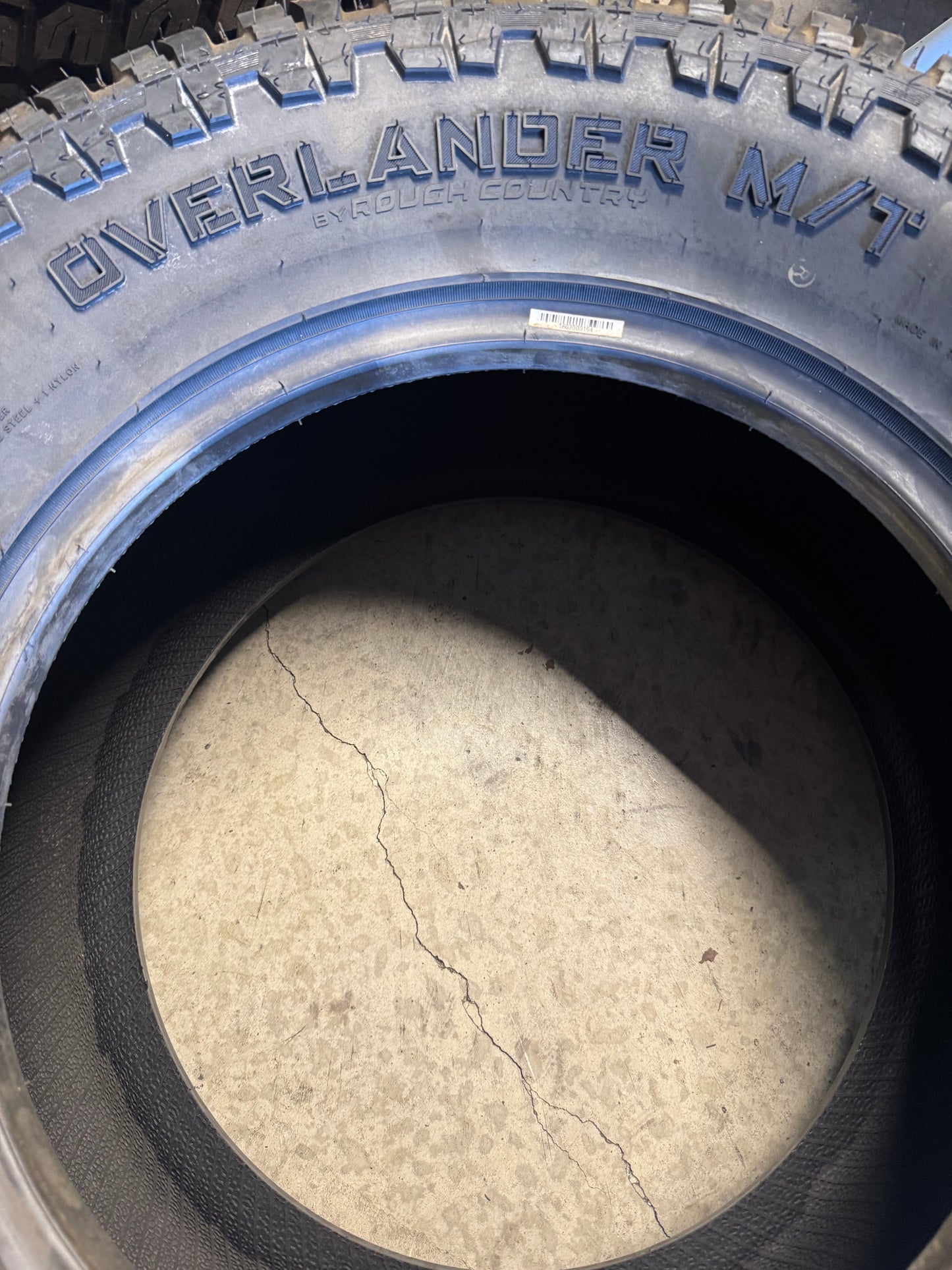 2 ROUGH COUNTRY OVERLANDER M/T BSW LT 33 12.5 17 120Q 10PLY MUD TERRAIN TIRE 97010124