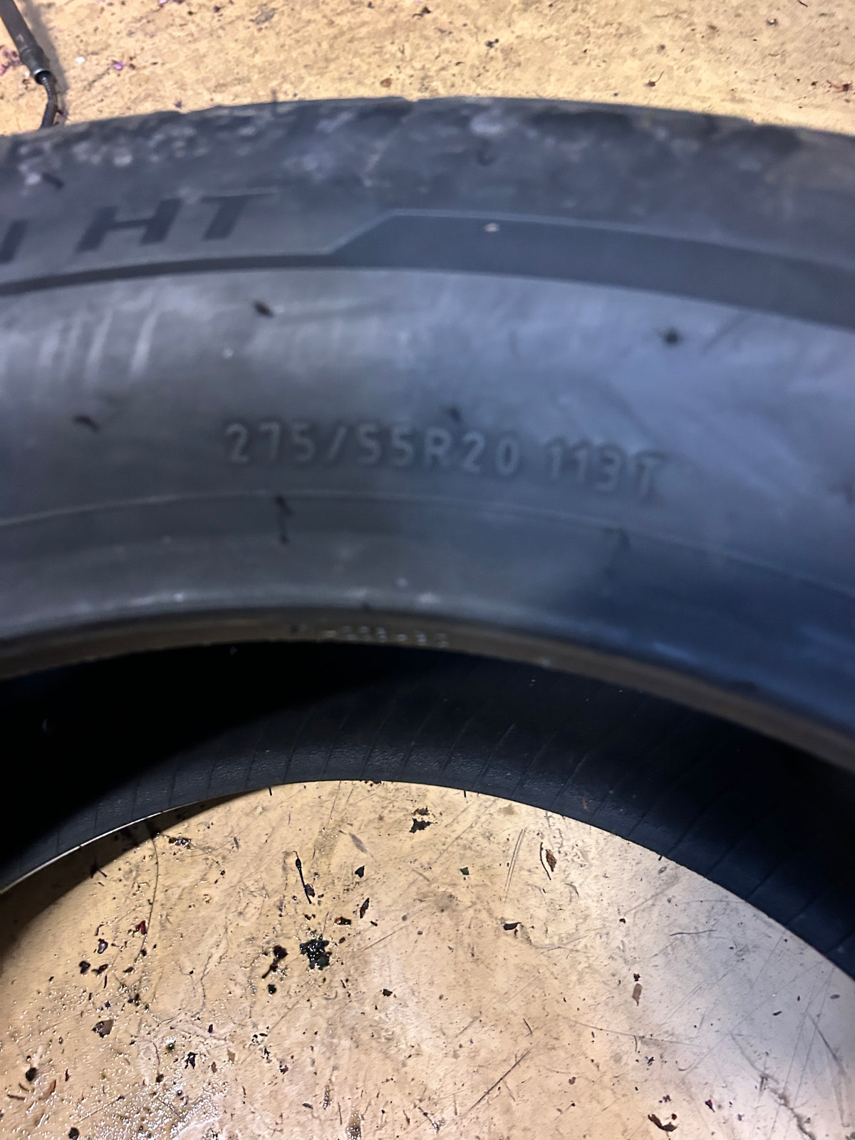 BFGOODRICH ADVANTAGE CONTROL HT BSW P 275 55 20 113T ALL SEASON TIRE 60558
