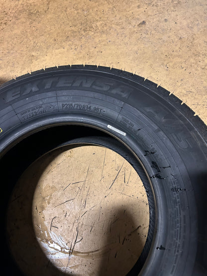 TOYO EXTENSA A/S II BSW P 215 70 14 96T ALL SEASON TIRE 148340