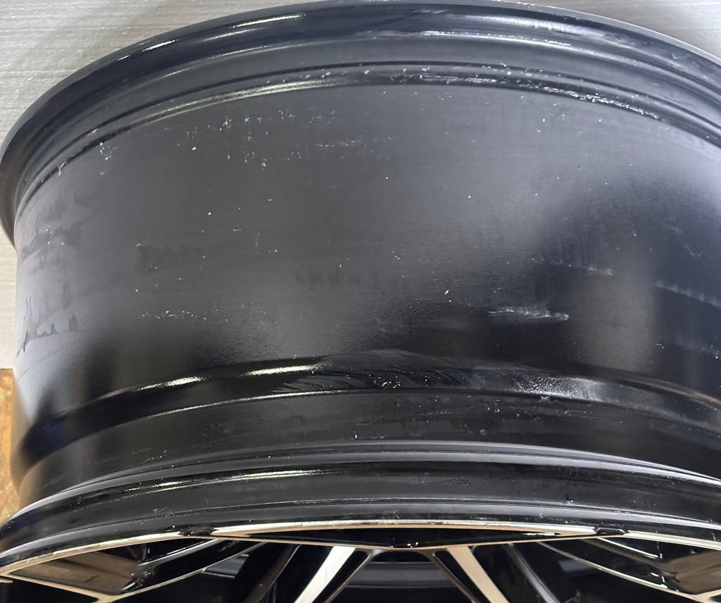 MSW TYPE 53 MACHINED W/ GLOSS BLACK ACCENT WHEEL 21X10.5 5X112 ET19