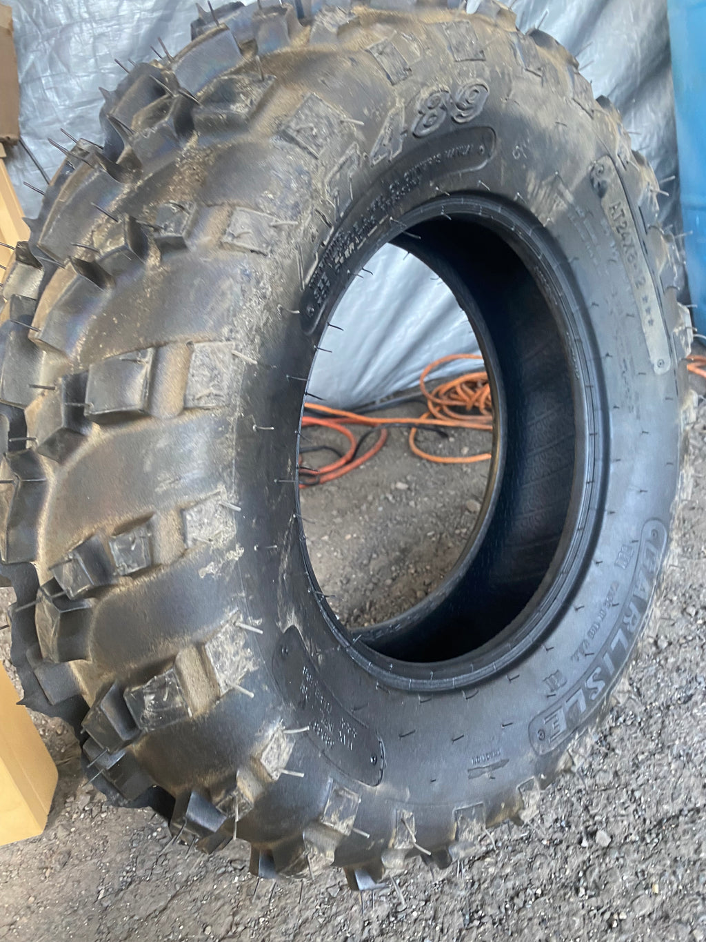 CARLISLE AT489 BSW  24 8 12 4PLY ATV/UTV TIRE 589337