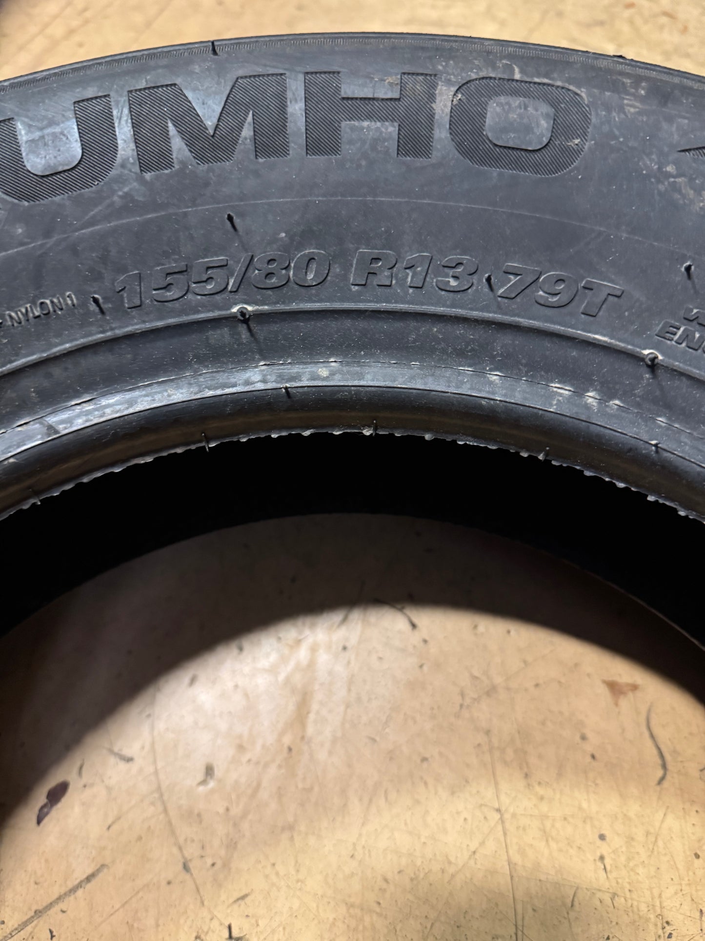 KUMHO SOLUS TA51A BSW P 155 80 13 79T ALL SEASON TIRE 2285723