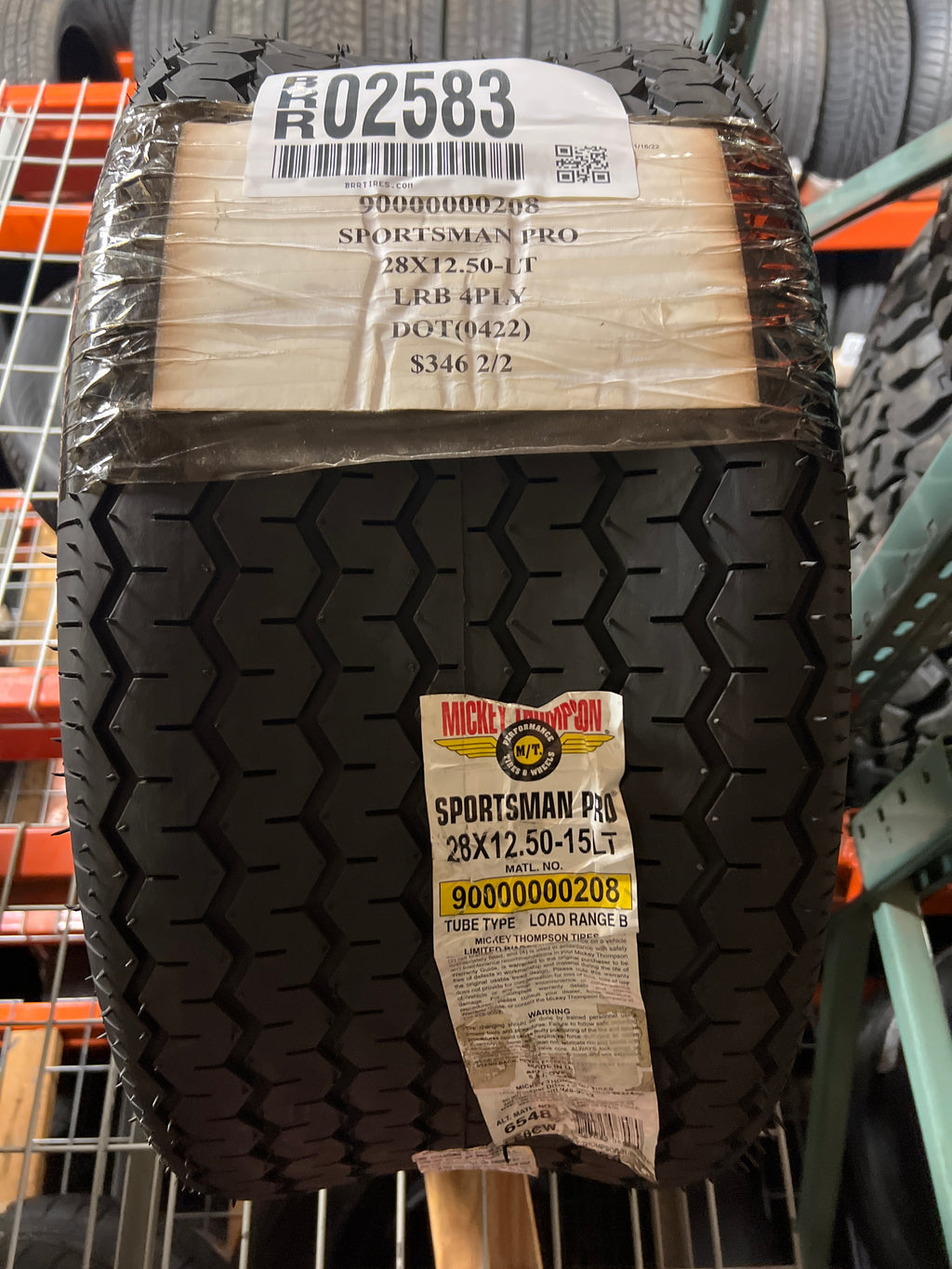 NEW MICKEY THOMPSON SPORTSMAN PRO 28 12.5 15 LT LRB 4PLY DRAG RACING TIRE 90000000208