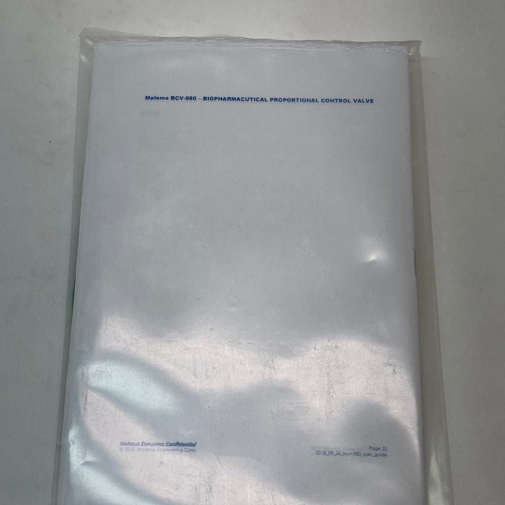 BSG BIOTECH CONTROL VALVE KIT BCV-980