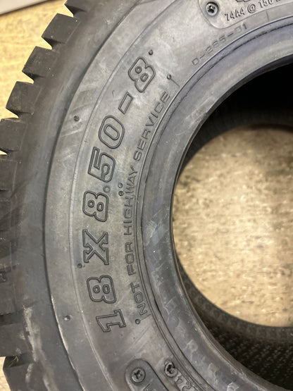 DEESTONE D265 BSW 18 8.5 8 74A3 4PLY LAWN TIRE DS7037
