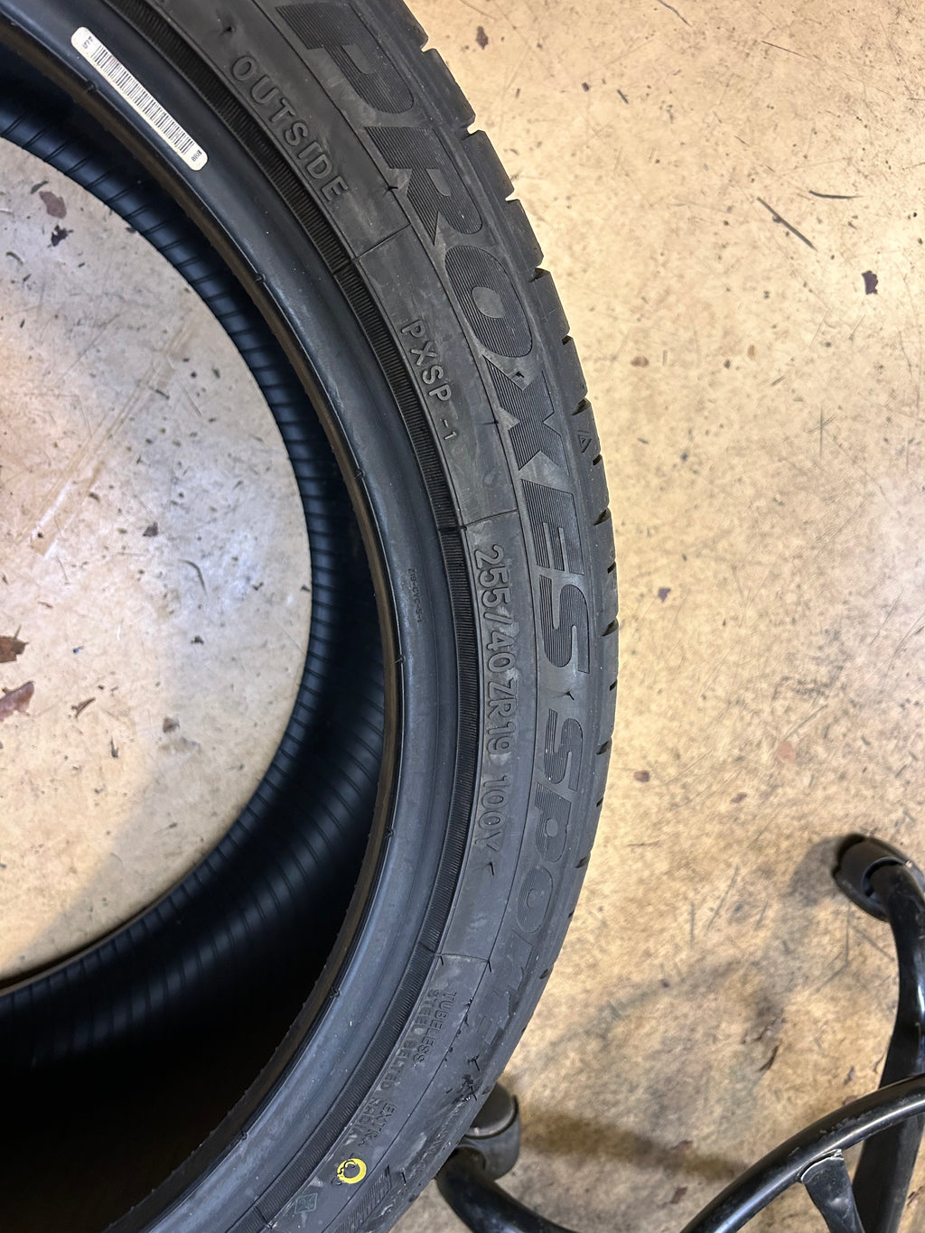 TOYO PROXES SPORT BSW P 255 40 19 100Y XL PERFORMANCE TIRE 237340