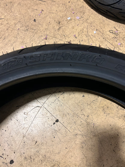 SHINKO ADVANCE 005 BSW 120 60 17 55W FRONT MOTORCYCLE TIRE 874011