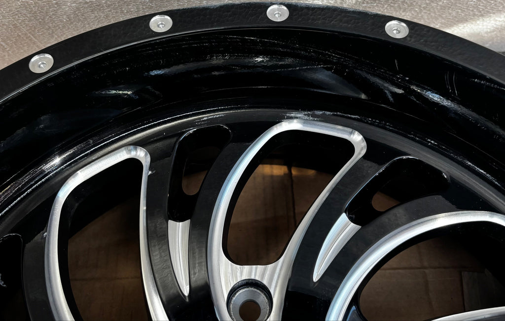 FUEL D641 KOMPRESSOR UTV 18X7 4X156 +13MM BLACK/MILLED WHEEL D6411870A544