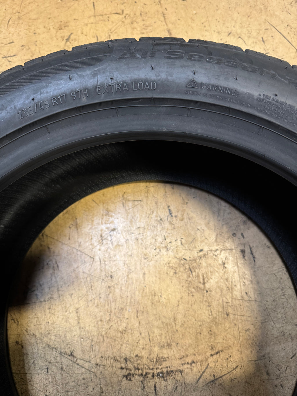 BFGOODRICH ADVANTAGE CONTROL BSW P 235 45 17 97H XL ALL SEASON TIRE 03789