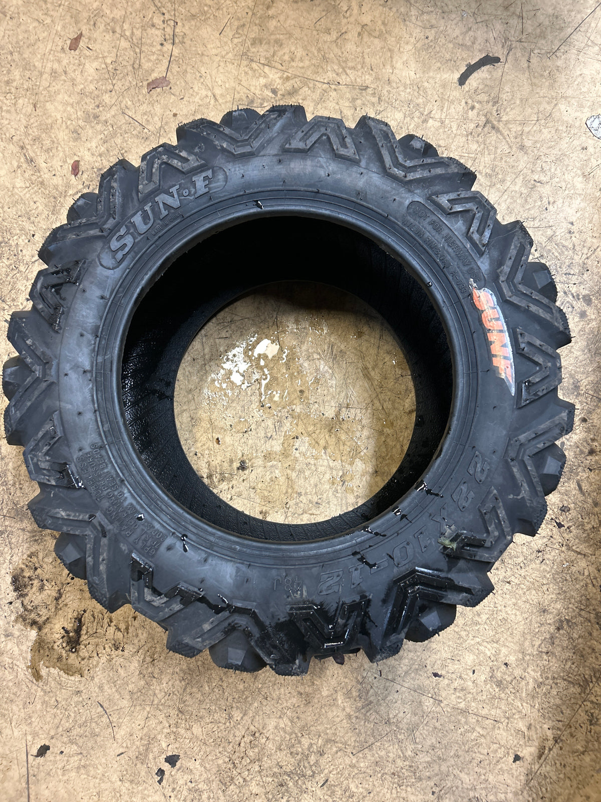 SUN-F A033 BSW  22 10 12 48J ATV/UTV TIRE 221012