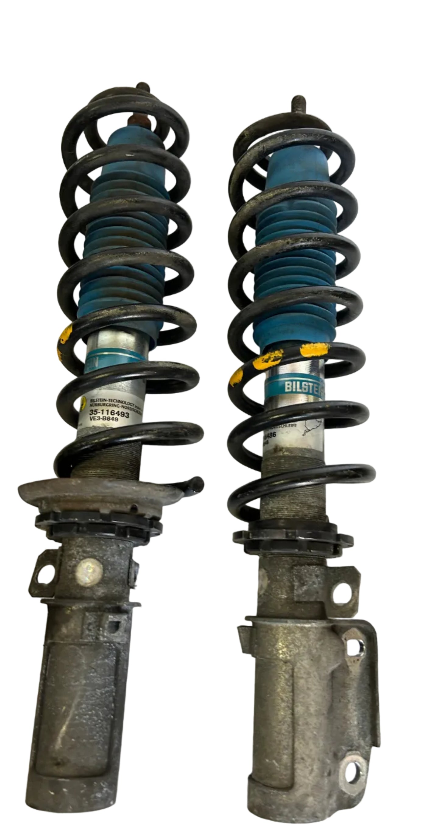 95-98 PORSCHE 911 993 FRONT AND REAR STRUT SHOCKS SPRINGS USED OEM