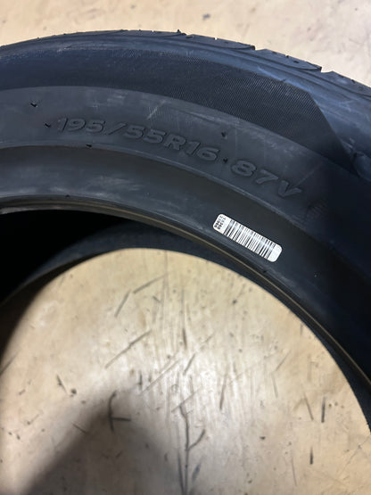 NOS HANKOOK VENTUS S1 NOBLE 2 BSW P 195 55 16 87V ALL SEASON TIRE 1016065