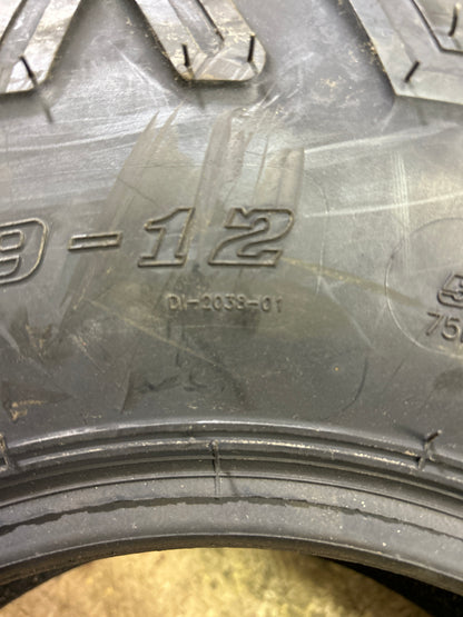 DURO DI2038 POWERGRIP II BSW  27 9 12 52N 6 PLY ATV/UTV TIRE 31203812279CAT