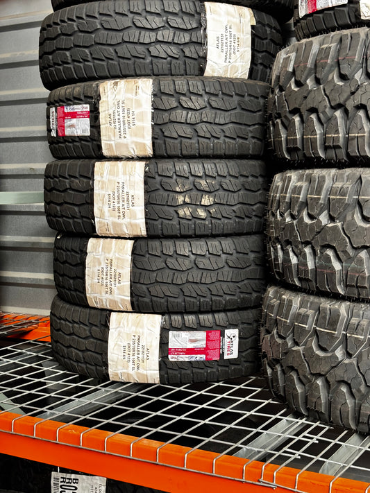 (TODO) 4 ATLAS PARALLER A/T OWL P 235 70 16 106T SL TIRES 221021131