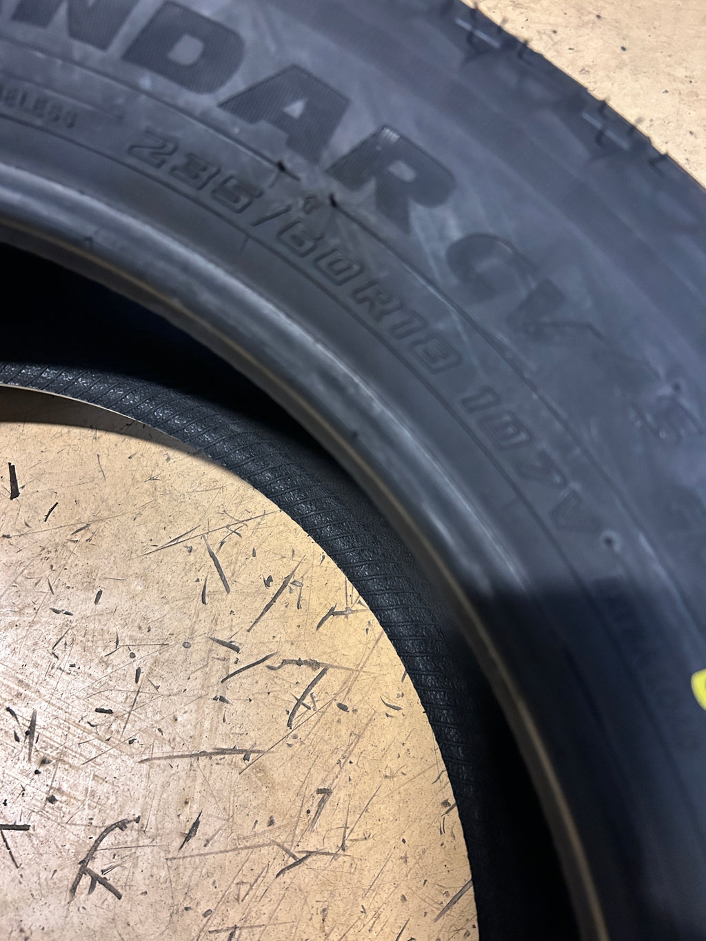 YOKOHAMA GEOLANDAR CV 4S BSW P 235 60 18 107V XL ALL WEATHER TIRE 110156112