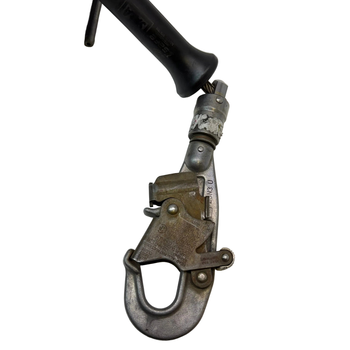 USED DBI-SALA SEALED-BLOK SELF-RETRACTING LIFELINE 3400922, 50 FT, SILVER