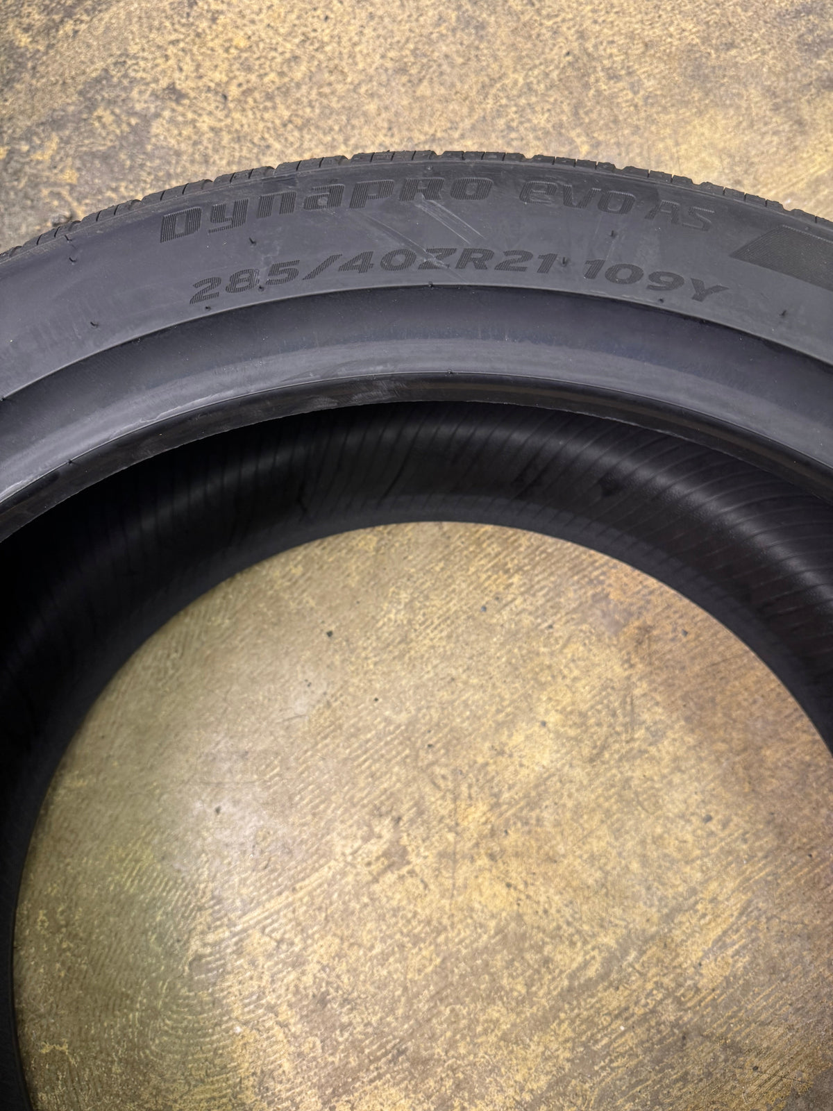 HANKOOK DYNAPRO EVO AS BSW P 285 40 21 109Y XL UHP ALL SEASON TIRE 1034948