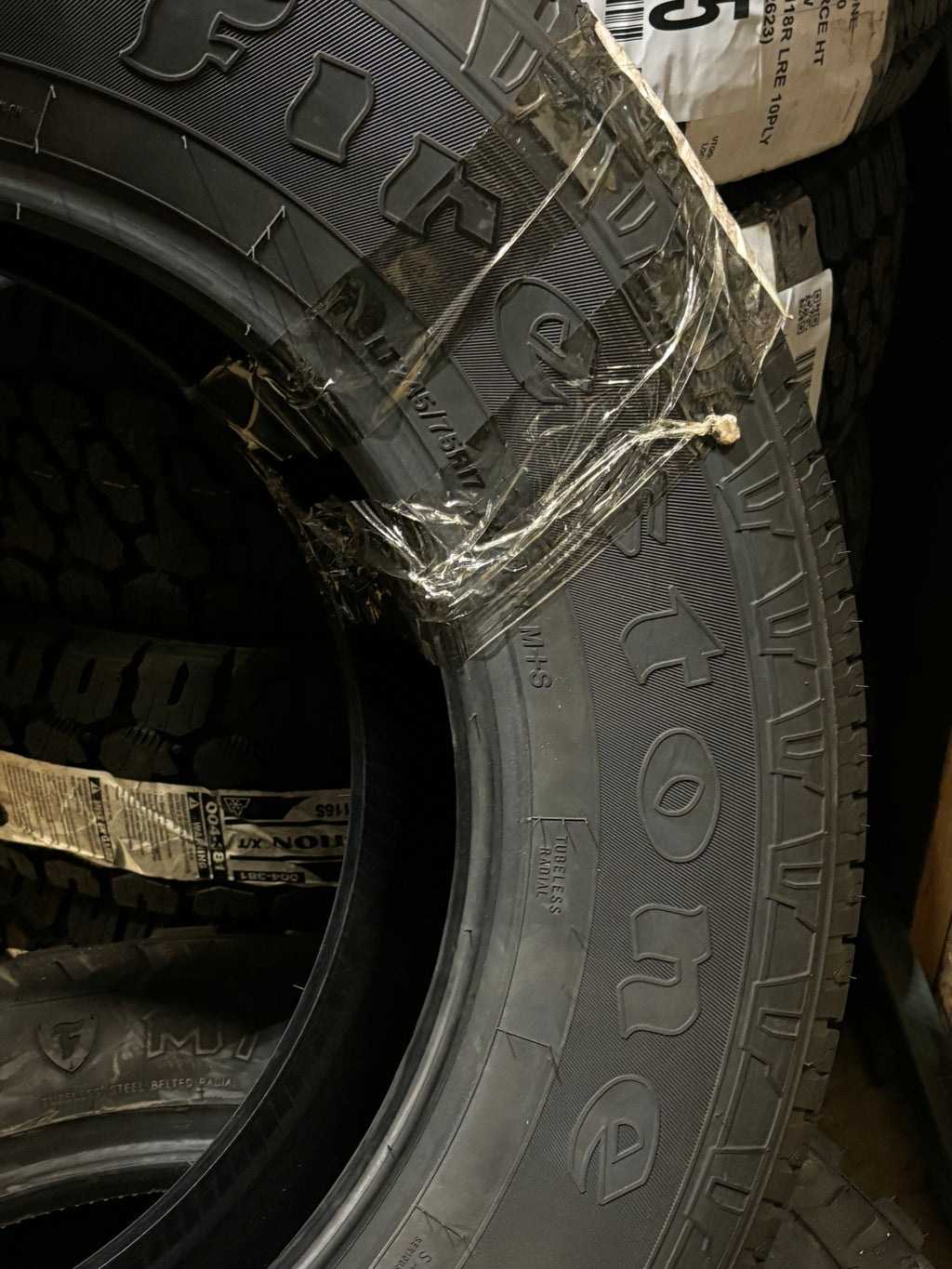 FIRESTONE TRANSFORCE HT2 BSW LT 245 75 17 121/118R LRE 10PLY HIGHWAY TERRAIN TIRE 002777