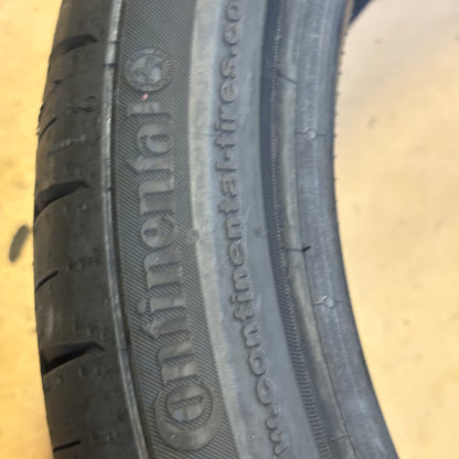 2 CONTINENTAL CONTISPORT CONTACT 5 SSR (MOE) P 225 40 18 92W XL TIRE 03586880000 ALL SEASON MERCEDES