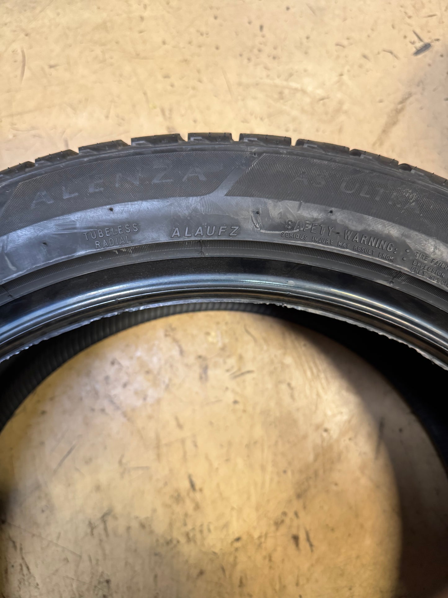 2 BRIDGESTONE ALENZA AS ULTRA BSW P 255 45 20 101W ALL SEASON TIRE 004902