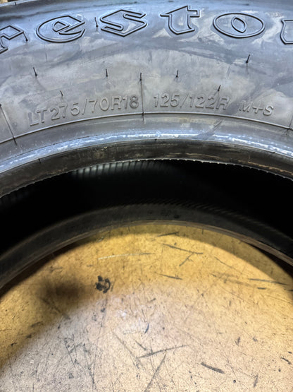 FIRESTONE WINTER FORCE LT BSW LT 275 70 18 125/122R 10PLY WINTER TIRE 246403