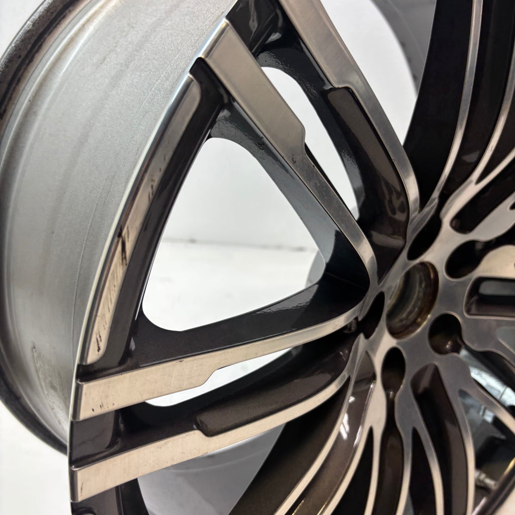 GENUINE PORSCHE MACAN 21 INCH STAGGERED SET F:21X9 ET26 R:21X10 ET26 WHEELS