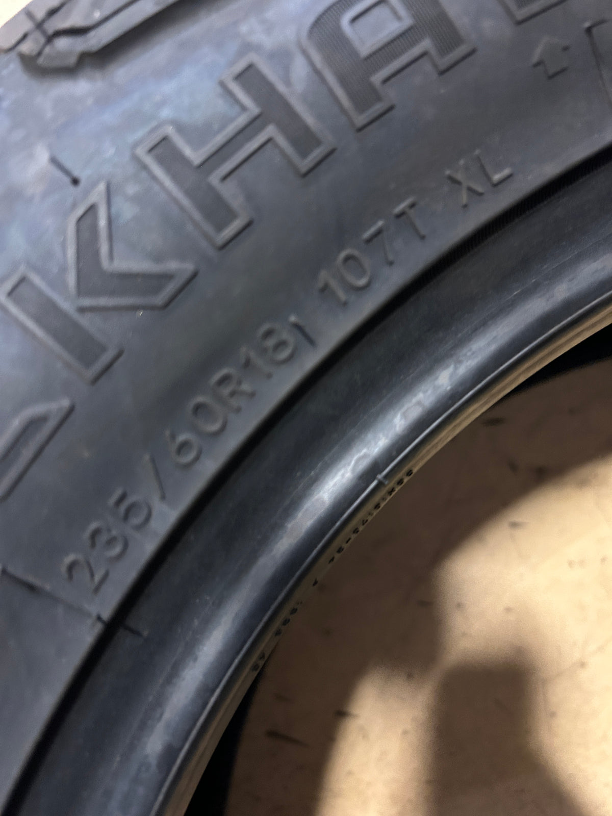 BLACKHAWK RIDGECRAWLER A/T BSW P 235 60 18 107T XL ALL TERRAIN TIRE 1602163K