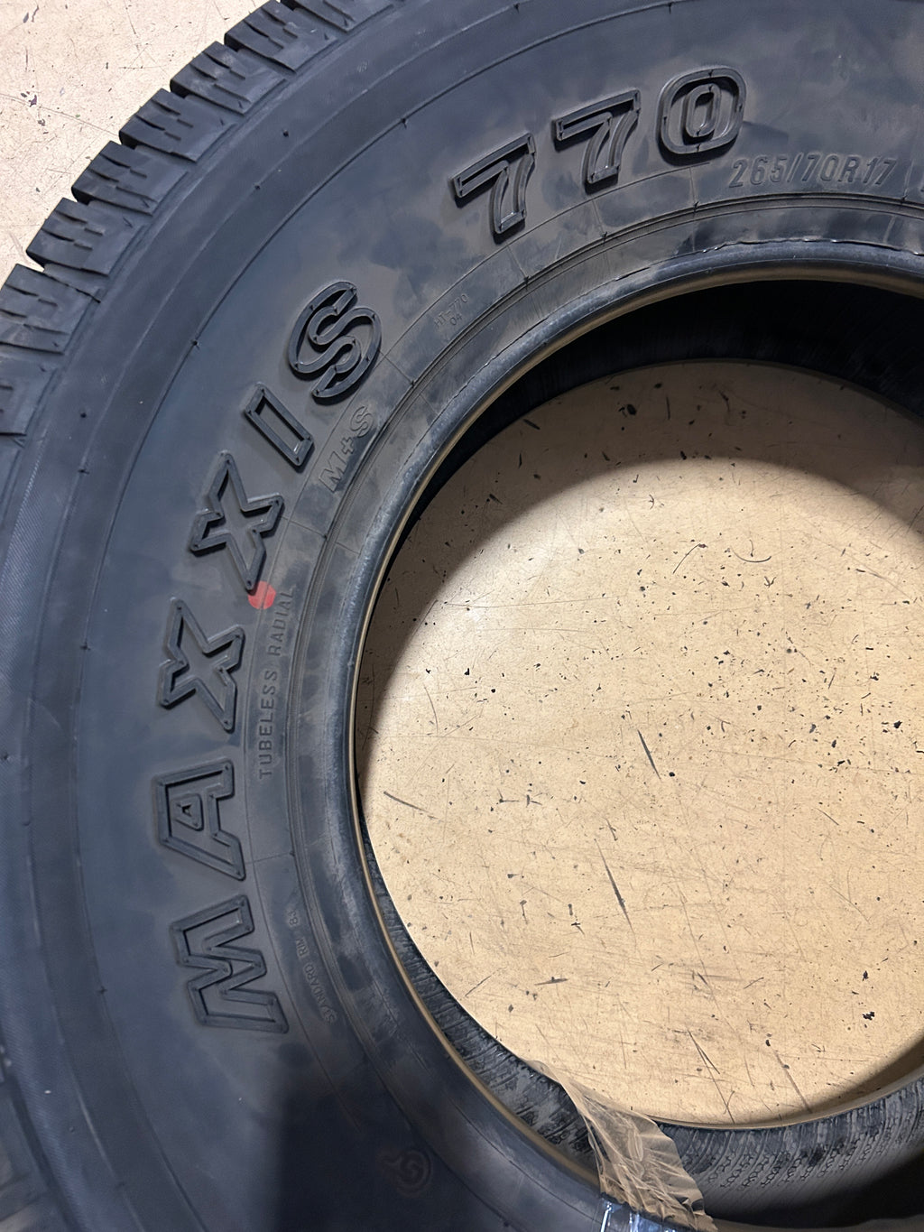 MAXXIS H/T-770 BRAVO BSW P 265 70 17 115T HIGHWAY TIRE TP00312000