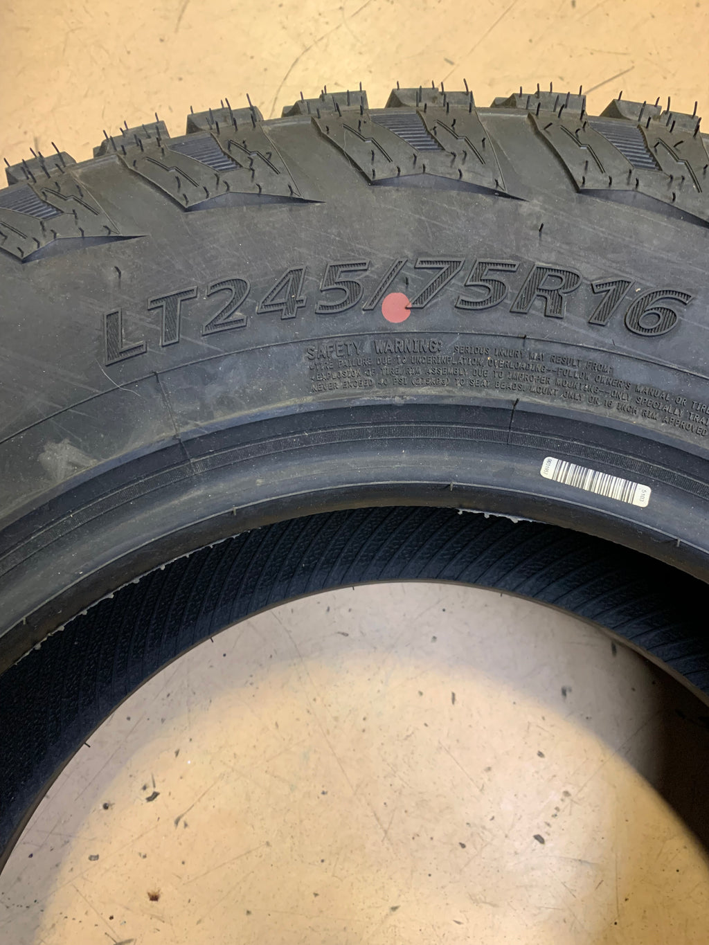 ACHILLES DESERT HAWK AT3 BSW LT 245 75 16 120/116S 10 PLY ALL TERRAIN TIRE ADK38