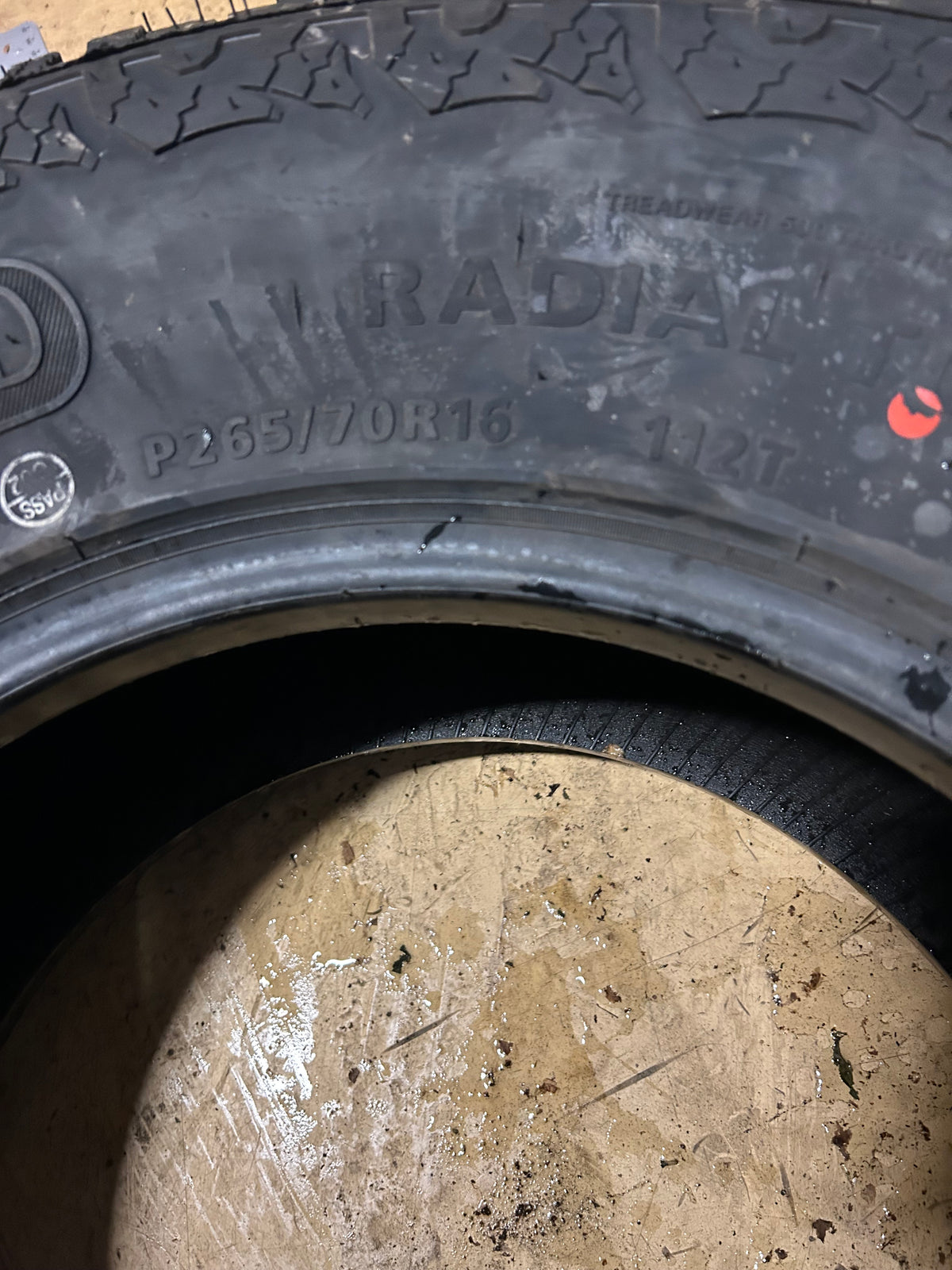 GROUNDSPEED VOYAGER AT BSW P 265 70 16 112T XL ALL TERRAIN TIRE 122751