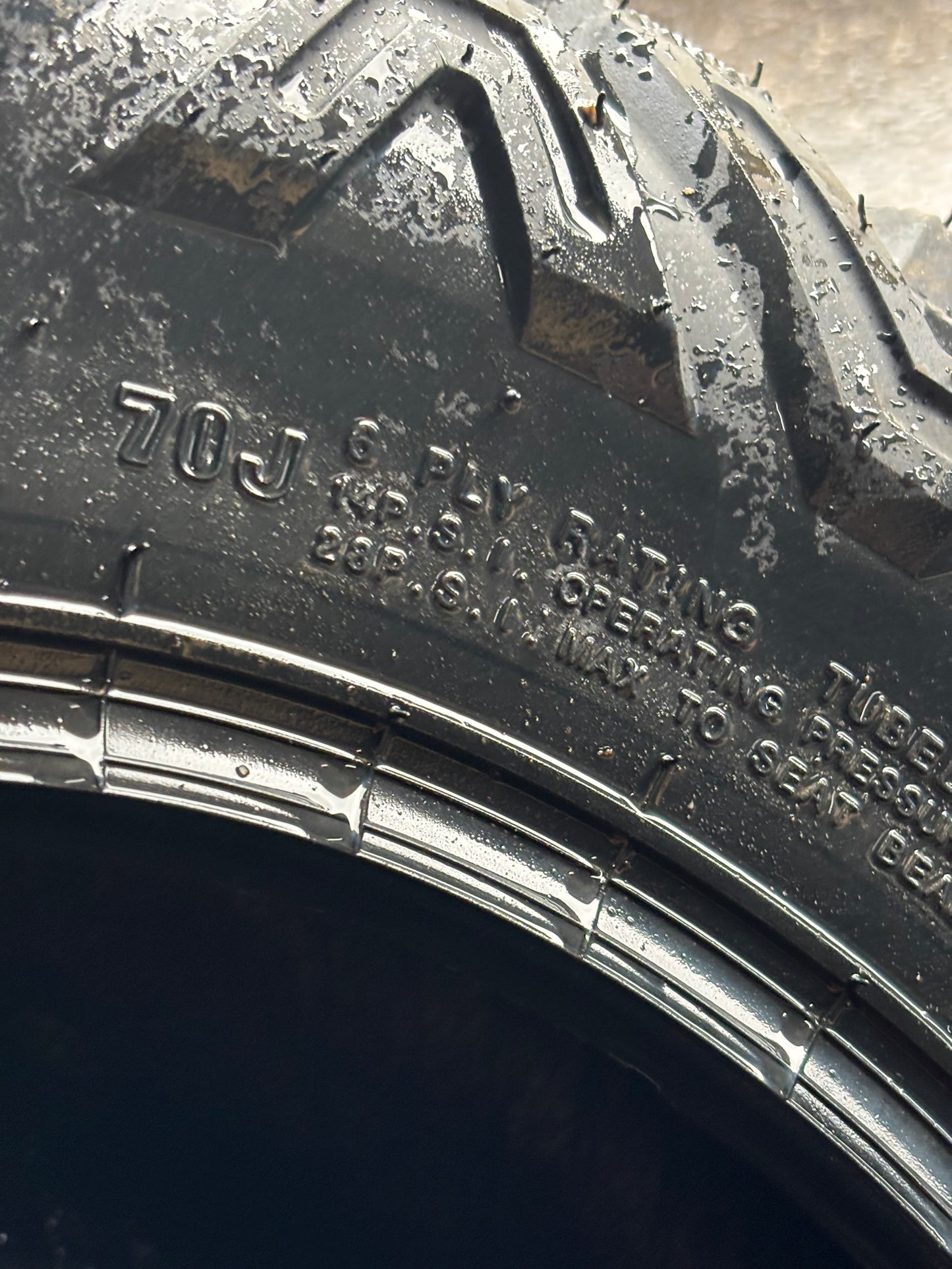 SUNF POWER A033 BSW AT 24 10 12 70J 6 PLY ATV/UTV TIRE 241012