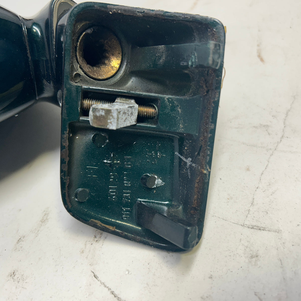 PORSCHE DOOR MIRROR HOUSING LEFT SIDE CONTAINS SOME SLIGHT DAMAGE  91173102603
