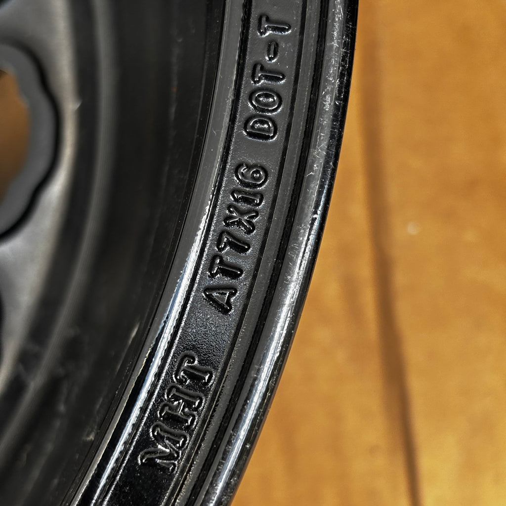 FUEL TRITON UTV 16X7 ET13 4X156 GLOSS BLACK MILLED D5811670A544