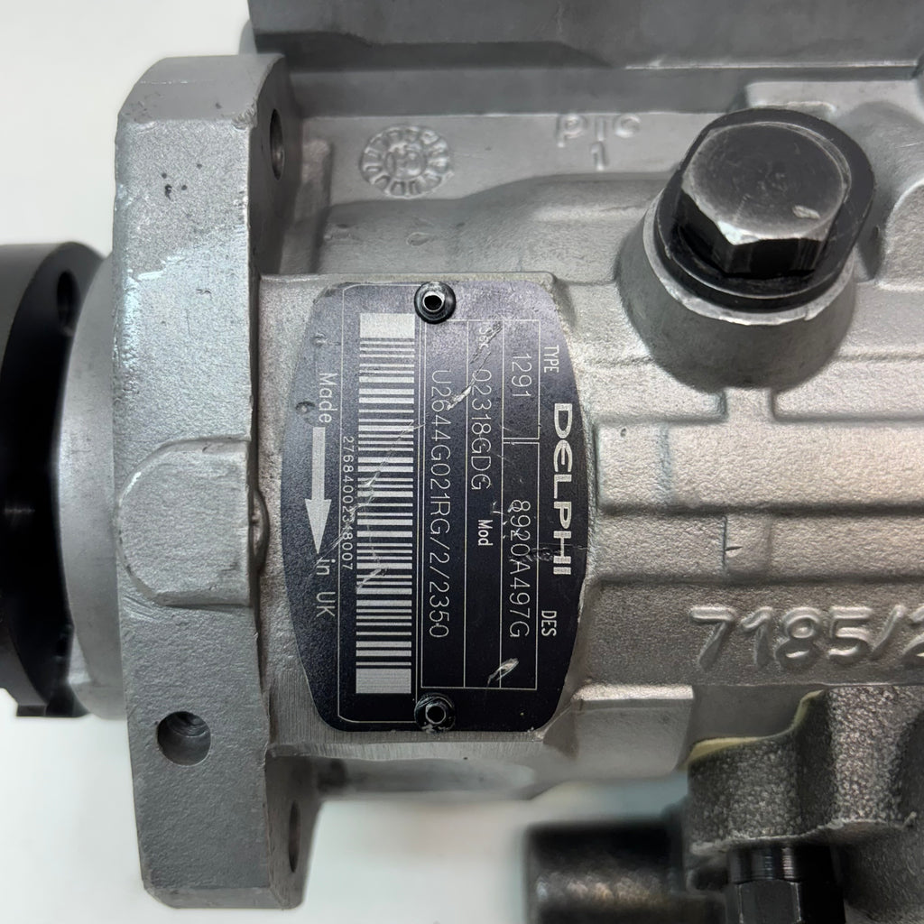 OEM DELPHI DIESEL FUEL INJECTION PUMP TYPE 1291 8920A497G 02318GDG