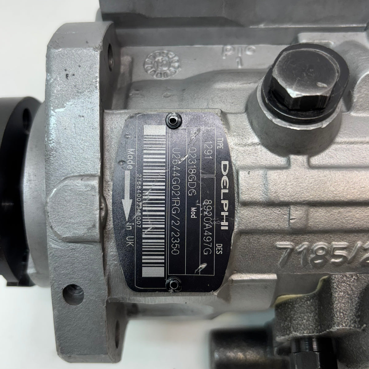 OEM DELPHI DIESEL FUEL INJECTION PUMP TYPE 1291 8920A497G 02318GDG