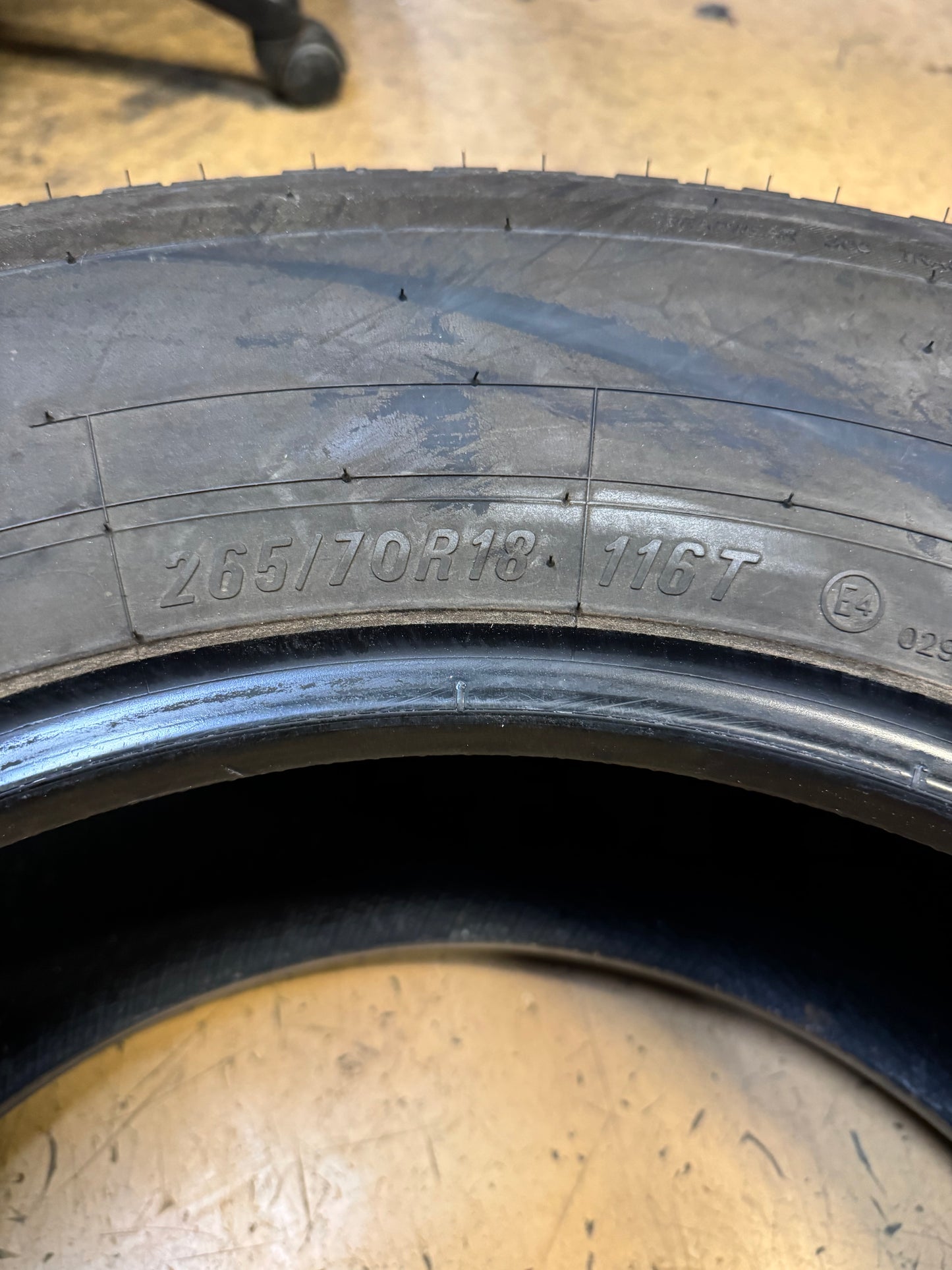NOS MAXXIS 771T BRAVO A/T BSW P 265 70 18 116T ALL TERRAIN TIRE MBA2657018