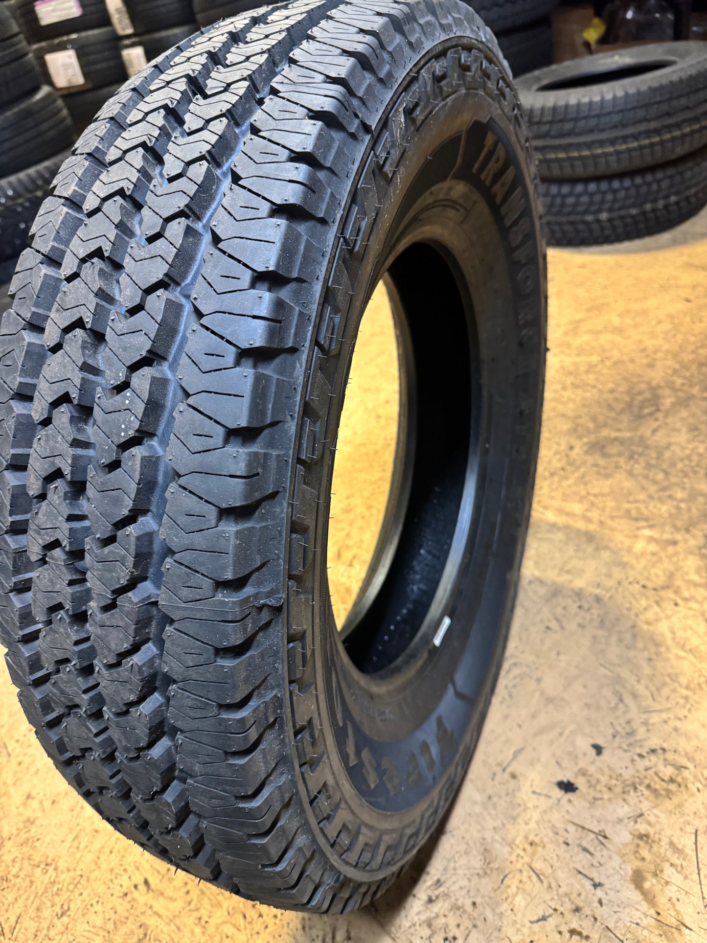 2 FIRESTONE TRANSFORCE AT2 BSW LT 235 80 17 120/117R 10PLY ALL SEASON TIRE 000185