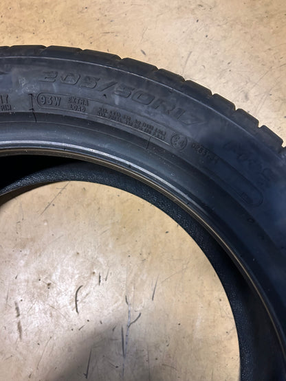 COOPER ZEON RS3-G1 BSW P 205 50 17 93W XL ALL SEASON TIRE 160079017